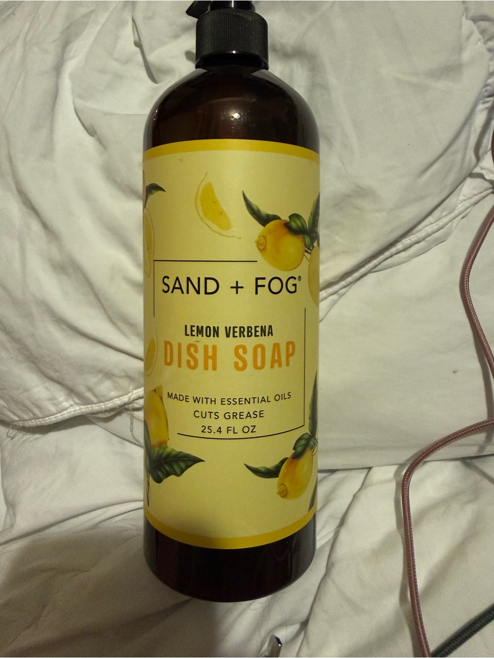 Lemon Verbena Dish Soap – Sand+Fog